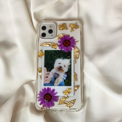 Resin Phone Cover With Photo, Resin Art Phone Case, Polaroid Cases, Diy Resin Phone Case, Picture Phone Cases, Diy Phone Case Design, Resin Case, Phone Cover Design, Original Iphone Wallpaper