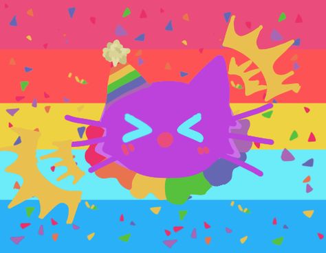 Happy Xenogender, Xenogender Cat, Animal Xenogenders, Xenogenders Flags And Meanings, Neopronouns Flag, Xenogender Flag, Xenogenders Flags, Cat Flag, Xenogender Hoarder Flag