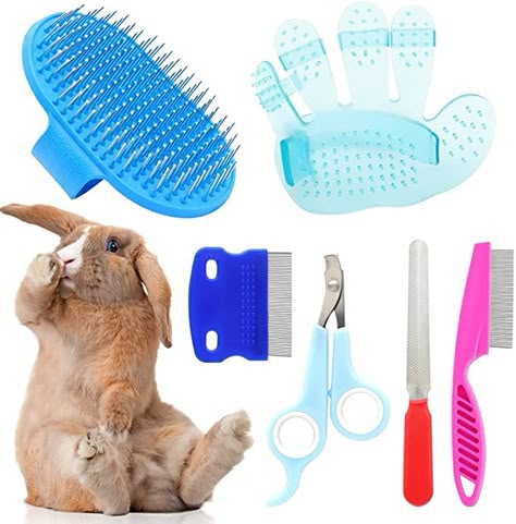 Rabbit Grooming, Bunny Items, Rabbit Brush, Bunny Supplies, Rabbit Behavior, Pet Rabbit Care, Pet Bunny Rabbits, Pets Stuff, Mini Lop