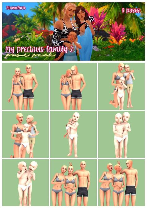 Simsulani Poses, Family Sims 4, Sims4 Poses, Sims 4 Poses, Legacy Challenge, Sims 4 Toddler Clothes, Sims 4 Couple Poses, Sims Poses, Ts4 Poses