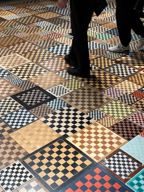 Big brain games. Chessboard floor. Funky Chess Board, Checkers Aesthetic Game, Chess Interior Design, Chess Club Aesthetic, Checkered Board Floor, Chessboard Aesthetic, Checkers Aesthetic, Chess Board Aesthetic, Chess Floor