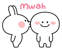 Spoiled Rabbit "Simple Talk" – LINE Stickers | LINE STORE Spoiled Rabbit Cute, Spoiled Rabbit, Dibujo Simple, Cute Love Memes, Cute Cartoon Images, Cute Emoji, Cute Emoji Wallpaper, Cadeau Photo, Cute Doodles Drawings