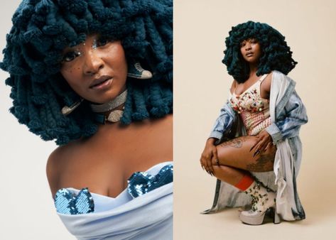 Newly single singer Moonchild Sanelly had a rather interesting Valentine's Day this year. After weeks have passed, she reminisced on the day. Moonchild Sanelly, Chicken Song, Newly Single, Gorillaz Art, Handmade Leather Shoes, North Park, Block B, V Day, Red Lingerie