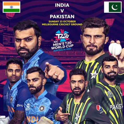 India's incredible batters 🆚 Pakistan's fierce bowlers Who's winning this battle in today's #T20WorldCup clash at the MCG? 🏟 Melbourne Cricket Ground ⏰1:30 PM IST #INDvPAK Ind Vs Pak, Ashes Cricket, Pakistan Match, Owls Wallpaper, India Match, Melbourne Cricket Ground, India Vs Pakistan, Cute Owls Wallpaper, Cricket Ground