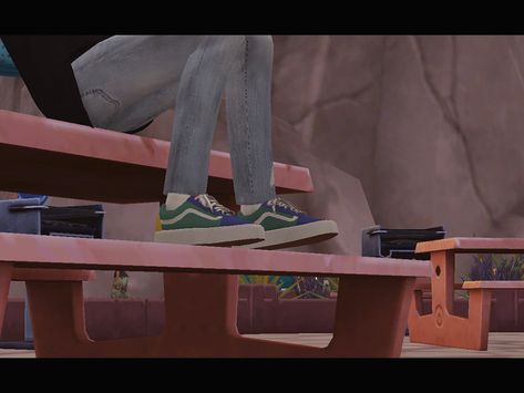 The Sims Resource - Vans Old Skools By Wock - Mesh needed Cc Shoes, Sims 4 Cc Shoes, Sims Community, Sims 4 Cc, Vans Sneakers, The Sims Resource, Sims Resource, Hummel Sneaker, The Sims 4