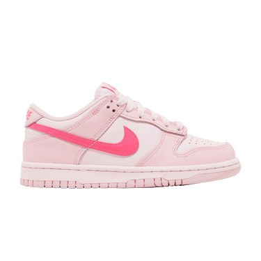 Dunk Low GS 'Triple Pink' - DH9765 600 Triple Pink Dunks, Nike Dunk Low Triple Pink, Pink Dunks, Summer Collection Men, Jordan 4’s, Jordan Yeezy, Flight Club, Tenis Nike, Jordan 8