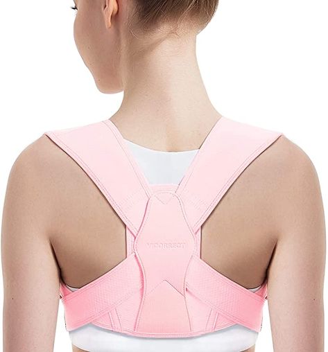 Posture Corrector for Women and Men, Vicorrect Adjustable Upper Back Brace for Clavicle Support and Providing Pain Relief from Neck, Shoulder, and Upper Back S-M Confident Body Language, Posture Corrector For Men, Posture Corrector For Women, Posture Brace, Back Posture Corrector, Back Brace, Neck And Back Pain, Posture Corrector, Circulatory System