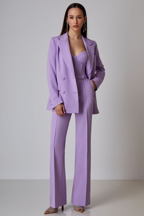 Graduation Suit, Formal Office Wear, Wedding Guest Outfit Inspiration, Graduation Suits, Semi Formal Outfit, Plus Size Workwear, Boutique Pants, Business Photoshoot, Formal Office