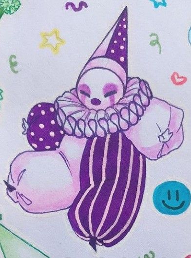 Pierrot Clown, Clown Tattoo, Theme Tattoo, Cute Clown, Arte Inspo, Arte Sketchbook, Cute Doodle Art, Book Art Drawings, Art Tutorials Drawing