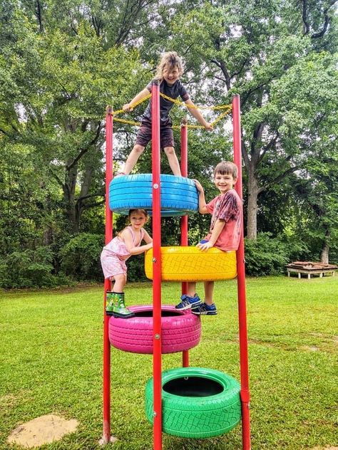 Kids Garden Play, Diy Kids Playground, Kids Backyard Playground, Play Area Backyard, Backyard Kids Play Area, Outdoor Play Areas, Diy Playground, Kids Outdoor Play, Outdoor Play Area