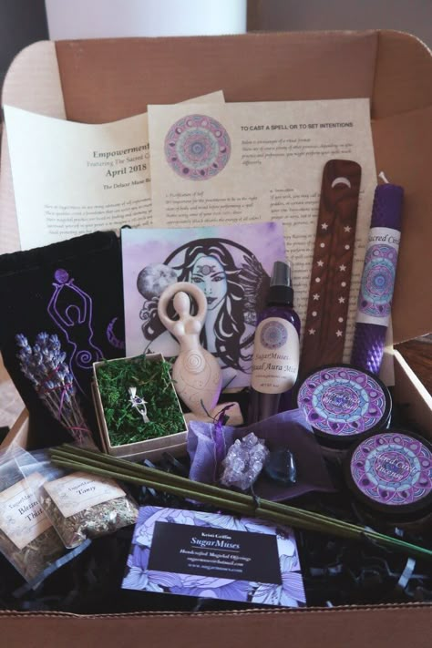 Mystic Box, Witch Store, Subscription Box Ideas, Wiccan Crafts, Online Psychic, Spell Casting, Witch Shop, Psychic Reader, Wicca Witchcraft