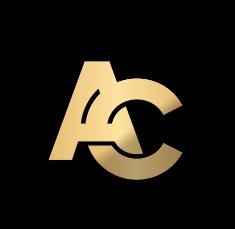 A C Logo Design, Ac Letter Logo, A And C Logo, Ca Logo Design Letter, Ac Logo Design Letter, Ac Logo Design, 2 Letter Logo, Mf Logo, Ca Logo