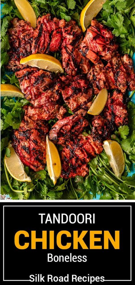 Tandoori Chicken Masala Recipe, Authentic Tandoori Chicken, Chicken Tikka Tandoori, How To Make Tandoori Chicken, Smoked Tandoori Chicken, Tandoori Chicken Marinade Yogurt, Tandori Spice Chicken Recipe, Indian Grilled Chicken, Indian Grilled Chicken Recipes