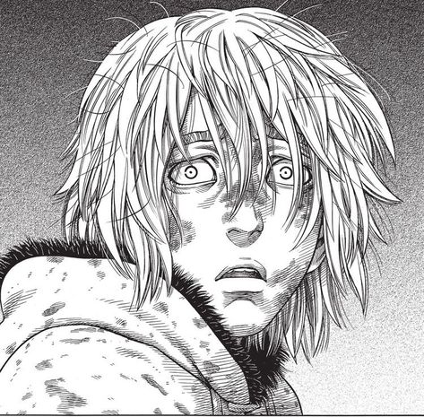 Vinland Saga Pfp Manga, Vinland Saga Pfp, Vinland Saga Manga, Saga Art, Vagabond Manga, Vinland Saga, 다크 판타지, Anime Character Drawing, 영감을 주는 캐릭터