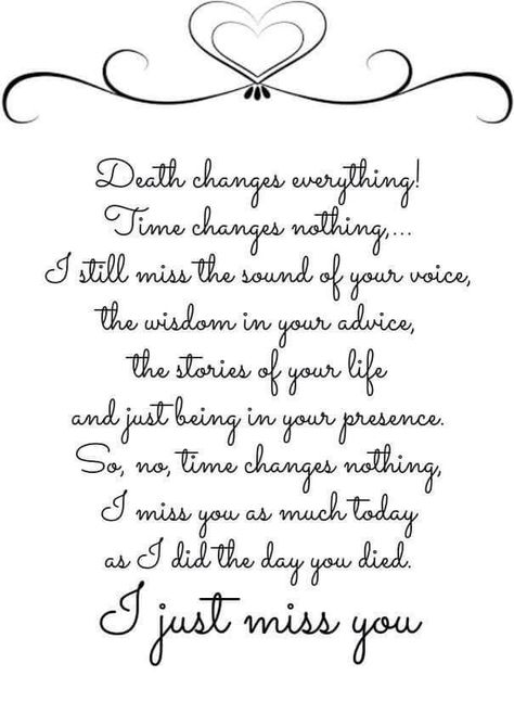 I Just Miss You, In Loving Memory Quotes, Miss My Mom, Dad In Heaven, Miss You Dad, Miss You Mom, Heaven Quotes, Words Of Comfort, Memories Quotes