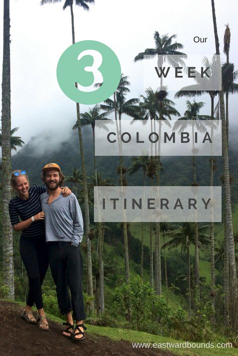 A perfect 3 week backpacking itinerary around Colombia. Get everything in from cities to mountains to beaches to lots of tasty food. Anniversary Destinations, Backpacking Panama, Backpacking Routes, Trip To Colombia, Colombia Travel, North And South America, Bucket List Destinations, South America Travel, Solo Female Travel