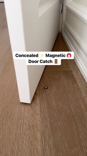 Concealed Magnetic Door Catch, Magnetic Door Catch, Magnetic Door Stopper, Door Stopper Ideas, King City, Door Catches, Magnetic Door, Door Molding, Door Holders