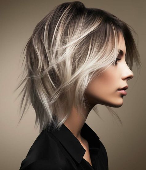 My New Haircut, Thick Hair Styles Medium, French Bob, Latest Hair Trends, Short Hair Trends, Lob Hairstyle, Gray Hair Highlights, Short Blonde, Short Blonde Hair