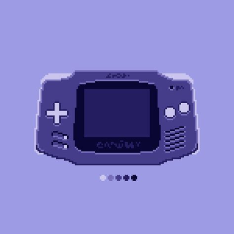 Gameboy Clipart, Gameboy Advance Sp Aesthetic, Gameboy Advance Pixel Art, Modded Gameboy Advance, Gameboy Advance, Game Boy Advance Sp, Pixel Art, Art