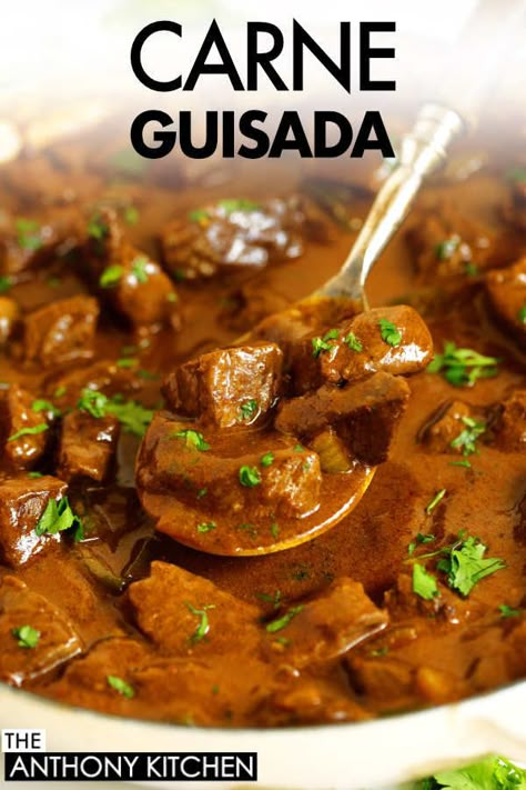 Carne Guisada Recipes, Easy Carne Guisada Recipe, Carne Guisada Recipe Mexican, Guisado Recipe, Guisada Recipe, Monday Meals, Recipes By Ingredients, Carne Guisada, Mexican Soup