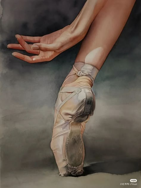 Ballet Painting Aesthetic, Ballet Art Painting, Ballet Painting, Ballerina Painting, Ballerina Art, Dancers Art, Ballet Beauty, Dance Paintings, Ballet Art