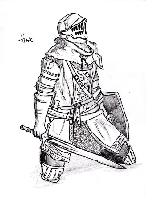 Dark Souls Drawing, Dark Souls Painting, Souls Drawing, Drawing Ideas Dark, Picture Outline, Dark Souls Characters, Souls Tattoo, Dark Souls Tattoo, Knight Drawing