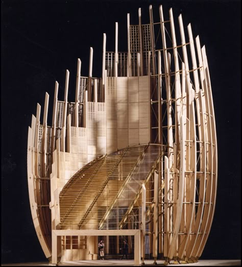 Renzo Piano Architecture, Conceptual Model Architecture, Architecture Drawing Presentation, Floating Architecture, Architecture Design Process, Timber Architecture, Concept Models Architecture, Bamboo Architecture, Eco Architecture