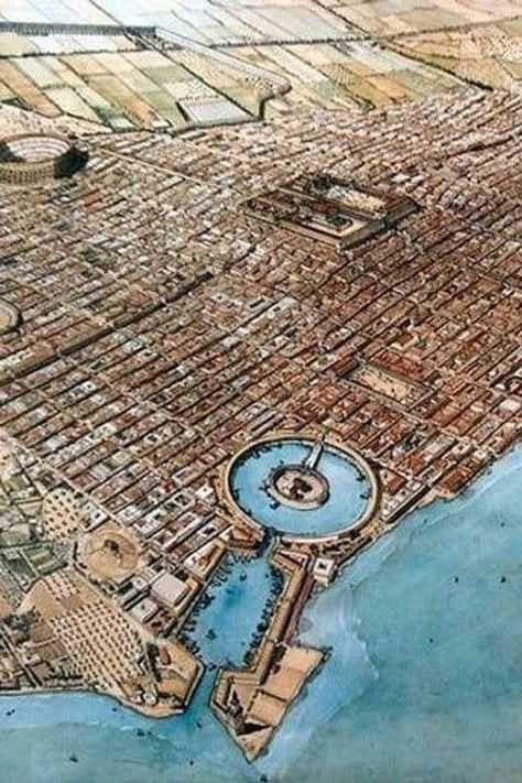 Ancient Carthage, Imperiul Roman, Punic Wars, Empire Romain, Rome Antique, Roman Architecture, Roman History, Carthage, Ancient Architecture