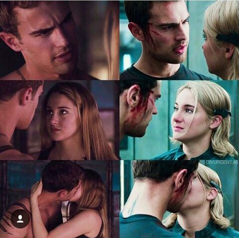 Last First Kiss, Tris And Four, Love Is Forever, Divergent Series, Theo James, Divergent, First Kiss, Last One, Our Love