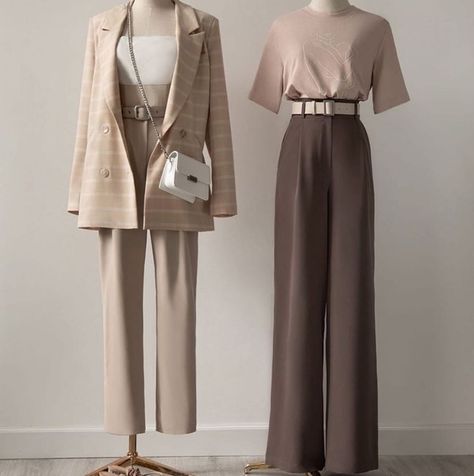 Vintage Outfits Classy, Elegant Outfit Classy, Elegante Casual, Korean Girl Fashion, Fashion Attire, Modest Fashion Outfits, Kpop Fashion Outfits, Looks Style, Teen Fashion Outfits