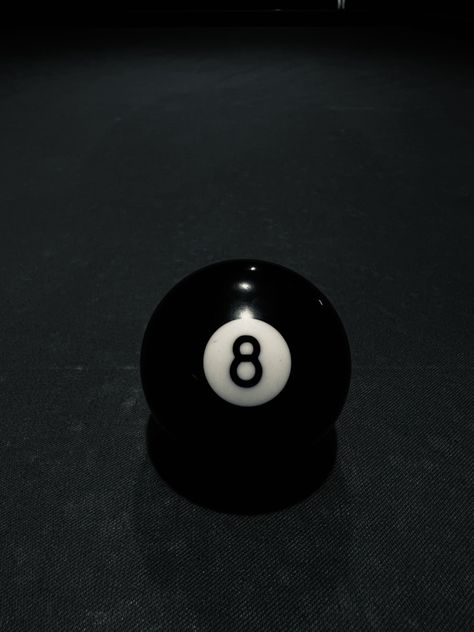 Eight Ball Aesthetic, Eight Ball, Ball Aesthetic, Billiard Balls, Billiard Table, Billiards, Wallpapers, Quick Saves, Black