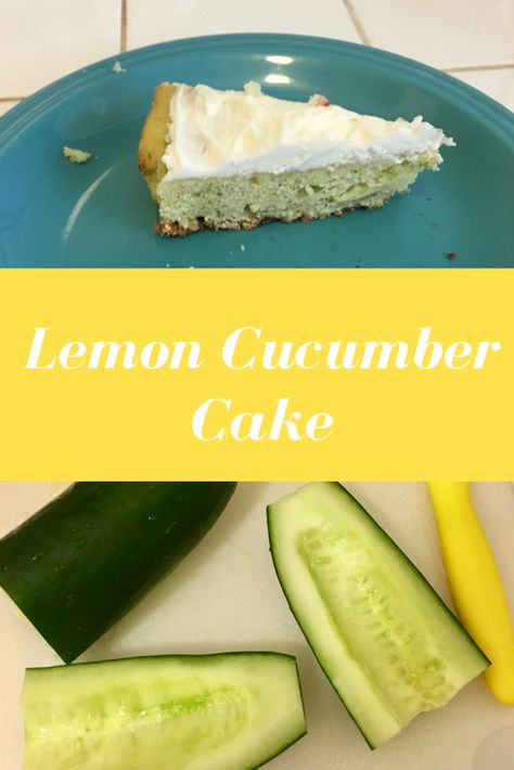 Cucumber Cake Recipes, Cucumber Dessert Recipes, Cucumber Baking Recipes, Sweet Cucumber Recipes, Baking With Cucumbers, Lemon Cucumbers Recipe, Cucumber Desserts, Cucumber Muffins, Cucumber Cookies