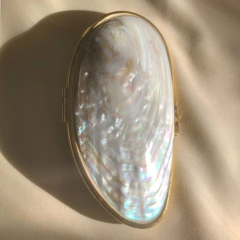 Pearl Clutch, Pearl Bag, Indian Designer Outfits, Aesthetic Themes, Textiles Fashion, Aphrodite, Mother Of Pearl, Summer Time, Aesthetic Pictures