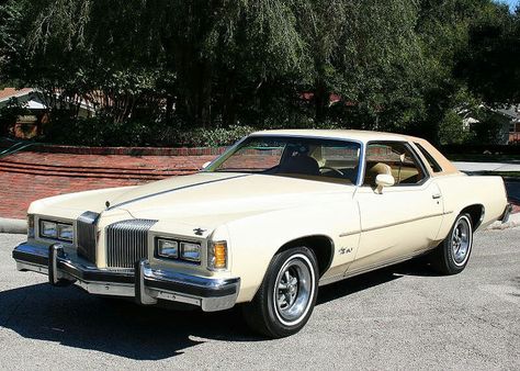 1976 Pontiac Grand Prix in Cream with Tan interior. Nicole Ramirez, Pontiac Grand Prix, General Motors, Buick, Grand Prix, Cars, Cream