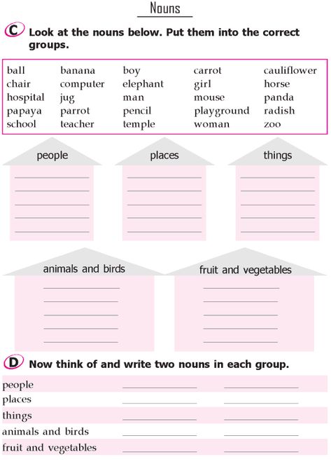 Nouns Grammar, English Grammar Exercises, English Grammar For Kids, Grammar For Kids, Good Grammar, Grammar Exercises, English Worksheet, Teaching English Grammar, Learning English For Kids