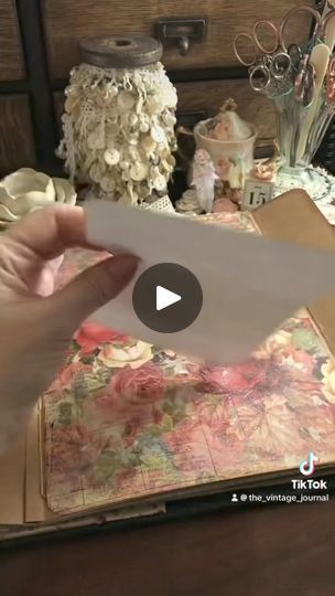 4.1K views · 344 reactions | Journal pockets | A large journal needs large pockets😁 | By The Vintage JournalFacebook Pockets For Journals Diy, Pockets For Journals, Empty Journal, Journals Diy, Journal Pockets, Handmade Journals Diy, 100k Views, Scrapbook Book, Vintage Junk