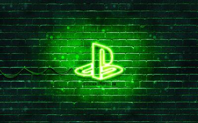 Télécharger fonds d'écran PlayStation logo vert, 4k, vert brickwall, PlayStation logo, marques, PlayStation néon logo PlayStation pour le bureau libre. Photos de bureau libre Sony Logo, One Piece Deviantart, Neon App Icons, Playstation Logo, Icons For Iphone, Neon Logo, Cafe Logo, Green Logo, Sony Pictures