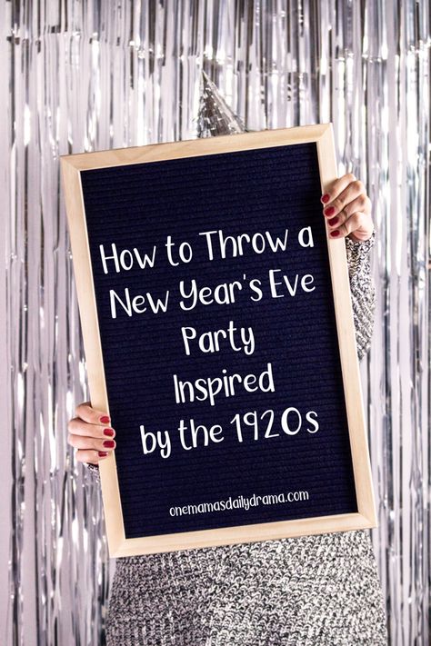 Daily Drama, Black And White Balloons, Lime Drinks, Food Games, Budget Party, 1920s Party, Gatsby Themed Party, Great Gatsby Party, New Year's Eve Celebrations