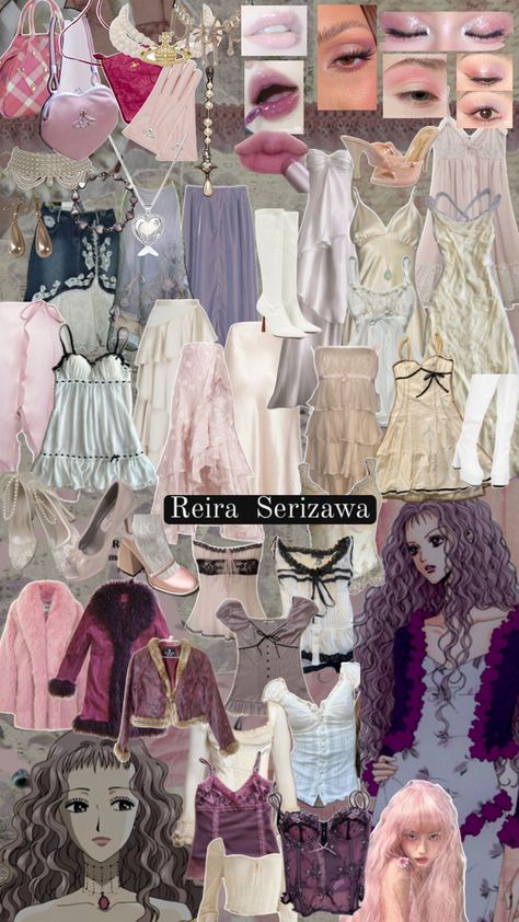 Styling the nana girls part 1 Reira Serizawa, Collage