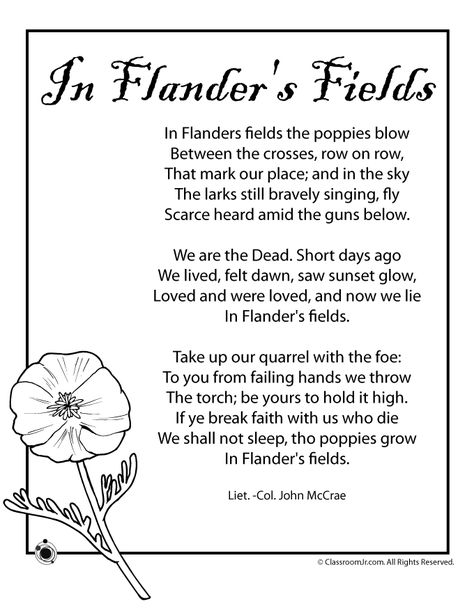 Poppy Poem for Memorial Day  and Veterans Day/Remembrance Day Veterans Poppy, Poppy Poem, Flanders Fields Poem, Poppies Poem, Remembrance Day Crafts, Veterans Day Poppy, Remembrance Day Activities, Poppy Day, Remembrance Day Art