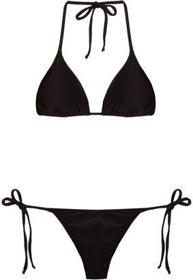 Beachwear Brands, Cute Bathing Suits, Cute Swimsuits, Black Swimsuit, Black Stretch, String Bikinis, Bathing Suits, Cute Outfits, Women Wear