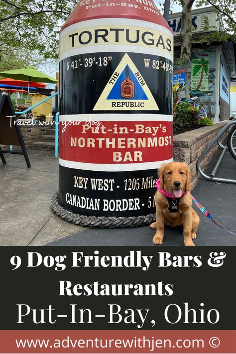 Ohio Road Trip, Ohio Weekend Getaways, Day Trips In Ohio, Put In Bay Ohio, Ohio Destinations, Put In Bay, Road Trip Ideas, Ohio Travel, Dog List