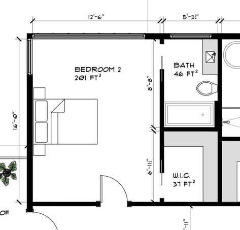 Main Bedroom Ideas Master Suite Layout, Small Bedroom With Bathroom, Ensuite Floor Plan, Main Bedroom Ideas Master Suite, Bedroom Addition Plans, Small Master Suite, Master Suite Floor Plan, Suite Floor Plan, Master Bath Design