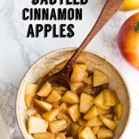 Cooked Apples For Pancakes, Apples On Pancakes, Apple Cinnamon Topping For Pancakes, Cinnamon Apple Topping, Apples For Breakfast Recipes, Apple Cinnamon Pancakes Easy, Apples For Pancakes, Apple Sauteed, Apple Topping For Pancakes