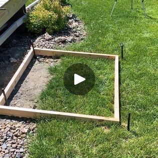 How To Pour A Small Concrete Pad - Deck Stair Landing | A step-by-step guide to pouring a small concrete pad (48" X 45").  Specifically, we are getting ready to install stairs for a deck but a similar pad... | By Everyday Home Repairs | Facebook Deck Repair, Concrete Pad, Stair Landing, Deck Stairs, Home Repairs, Outdoor Grill, Step Guide, Getting Ready, Lattice