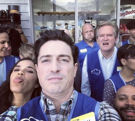 Superstore Tv Show, Superstore Tv, Ben Feldman, Little Britain, All The Bright Places, America Ferrera, Casting Pics, Lights Camera Action, A Series Of Unfortunate Events