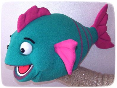 Pavlovs Puppets ( Fish, insect and other puppets) Fish Puppet, Professional Puppets, Glove Puppets, The Fish, Sea Turtle, Puppets, Making Out, Insects, Custom Made