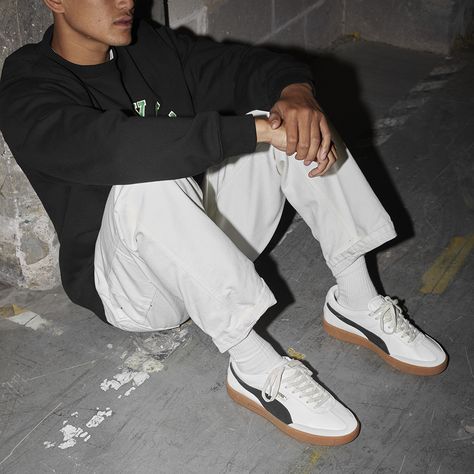 The PUMA Oslo-City OG is back from the archives Puma Oslo City, Puma Shoes Outfit Men, Puma Palermo Outfit Man, Puma Outfit Mens, Puma Palermo Outfit, Puma Shoes Outfit, Palermo Outfit, Puma Shoes Mens, Oslo City