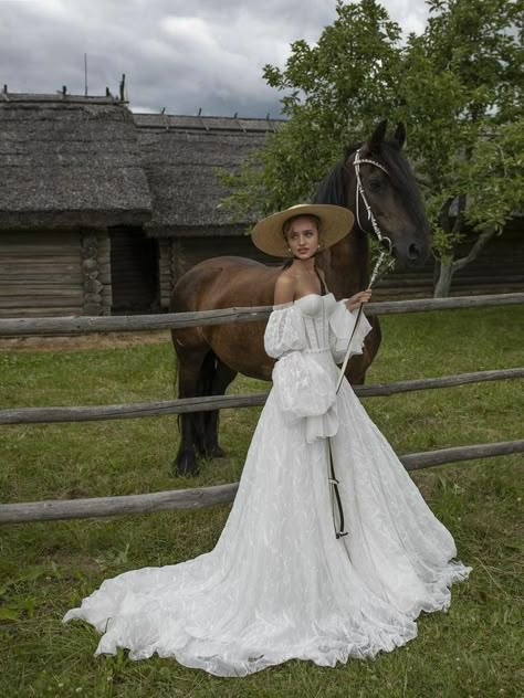 Cottagecore Wedding, Linen Wedding Dress, Garden Wedding Dresses, Wedding Linens, Fairytale Dress, Dream Dresses, A Wedding Dress, A Castle, A-line Wedding Dress