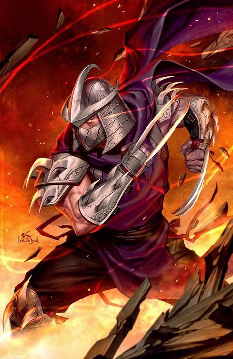 Shredder Tmnt, Inhyuk Lee, Baxter Stockman, Ninja Turtles Shredder, Tmnt Leo, Tmnt Characters, Teenage Mutant Ninja Turtles Artwork, Teenage Mutant Ninja Turtles Art, Ninja Turtles Artwork